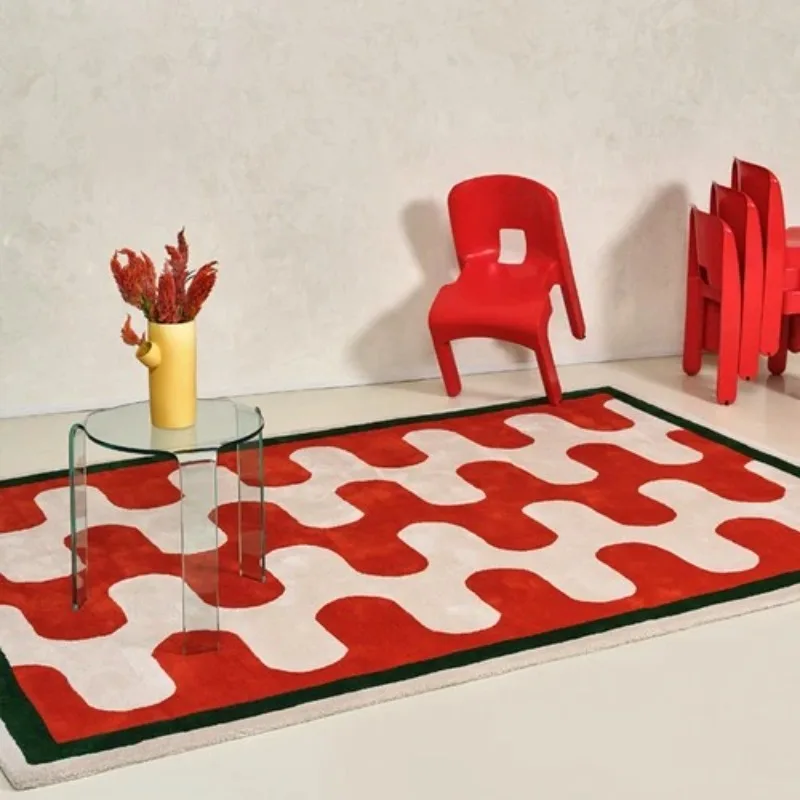 Home Decor Ig - 거실용 카펫 모던 패션 IG 체스보드