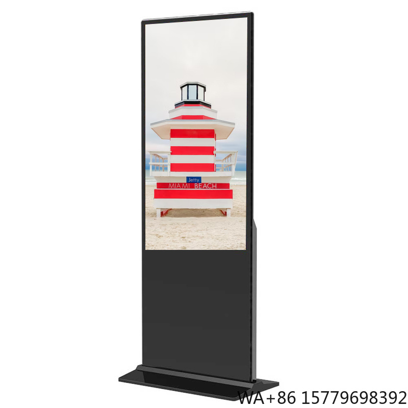 Flooring Home Decor - 바닥 설치형 실내 43인치 LCD 광고