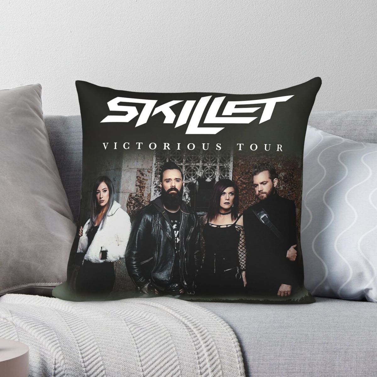 Victory Home Decor - Skillet Band Victorious Tour 베개 커버