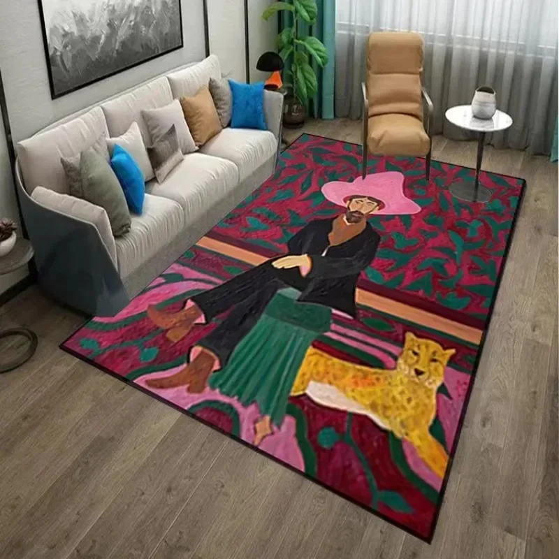 Home Decor Ig - 아트 데코레이션 카펫, 거실용 대형 플러시