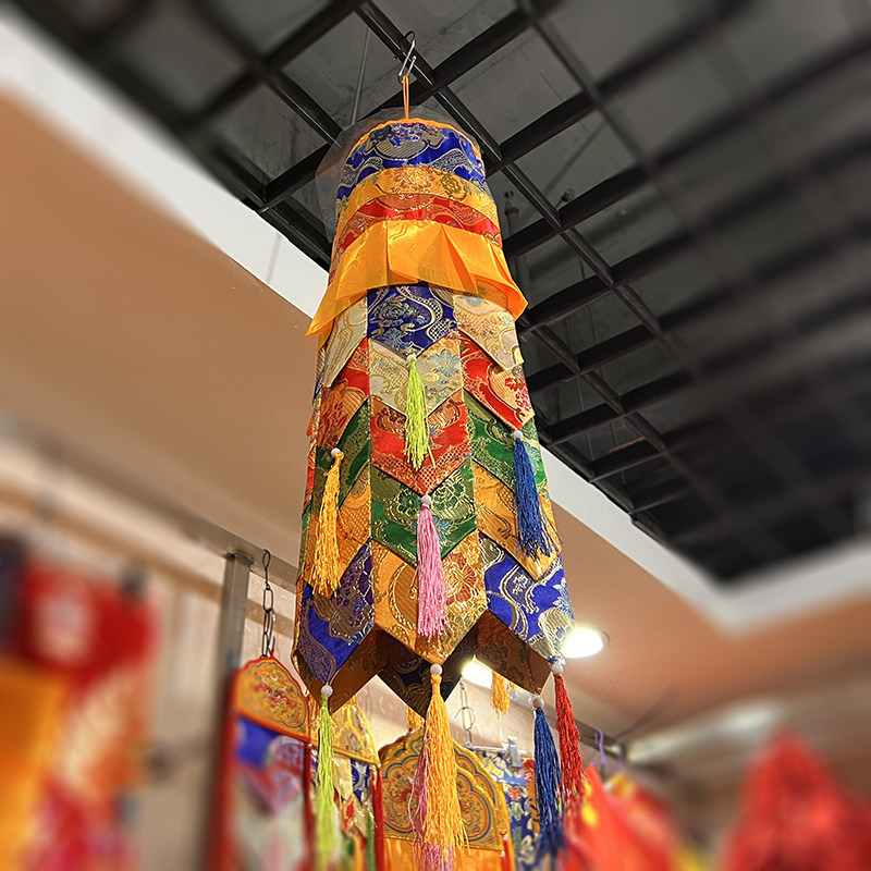 Victory Home Decor - 65*15cm 수공예 펜던트 Xizang 탄트라 불교