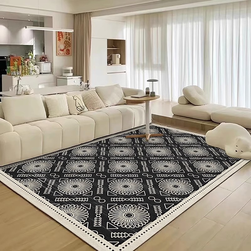 Home Decor Ig - 빈티지 거실 카펫 고급 침실 플래드