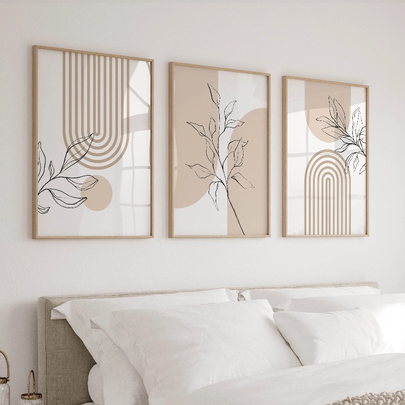 Home Decor Japandi - 모던 미니멀리스트 홈 데코를 위한 중성적인