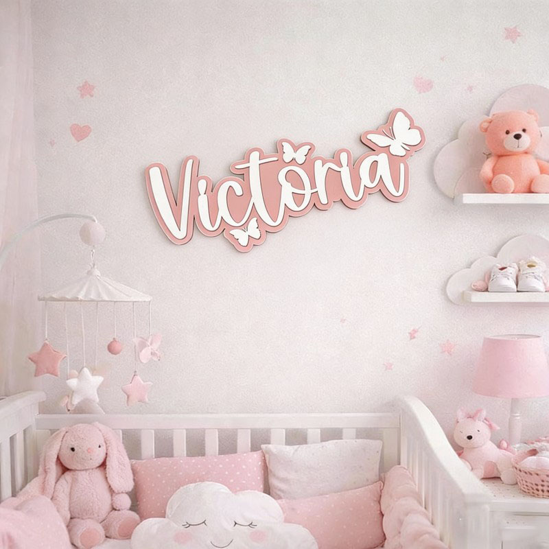 1Pc 사용자 정의 만화 나비 이름 나무 이름표, 홈  - Home Decor Unique 리뷰 및 가격