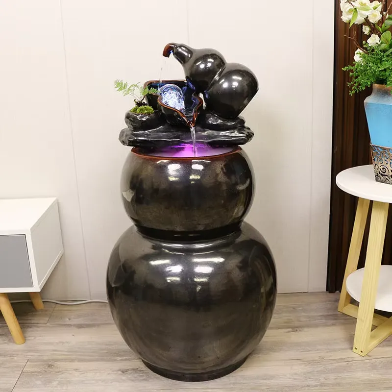 새로운 중국 스타일 수제 세라믹 바닥 장식용 분수, 모 - Flooring Home Decor 리뷰 및 가격