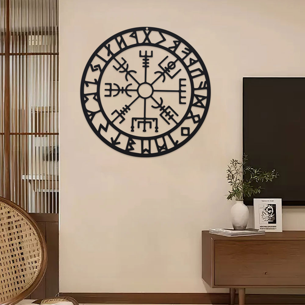 금속 바이킹 벽 장식, 침실 거실 홈을위한 북유럽 금속 - Home Decor Japandi 리뷰 및 가격