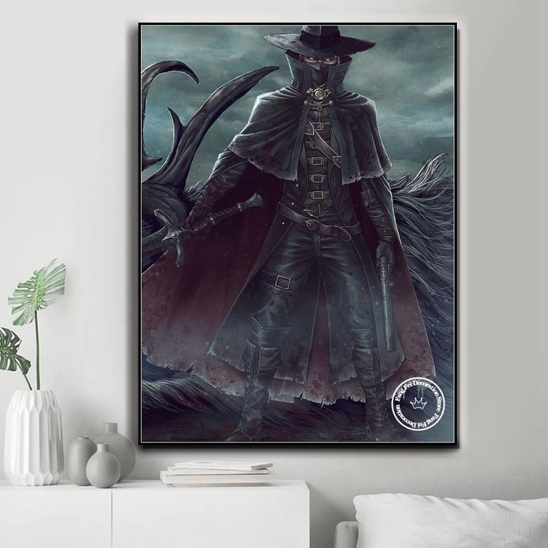 풀 드릴 다이아몬드 라인스톤 페인팅 Bloodborne - Home Decor Video 리뷰 및 가격