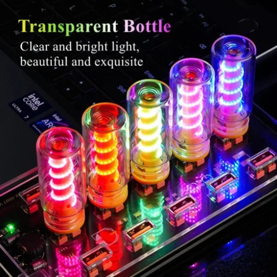 5V USB LED 필라멘트 유리 북 라이트 7가지 색 - Home Decor Catalog 리뷰 및 가격