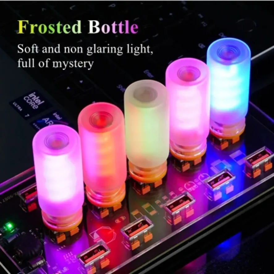 5V USB LED 필라멘트 유리 북 라이트 7가지 색 - Home Decor Catalog 리뷰 및 가격