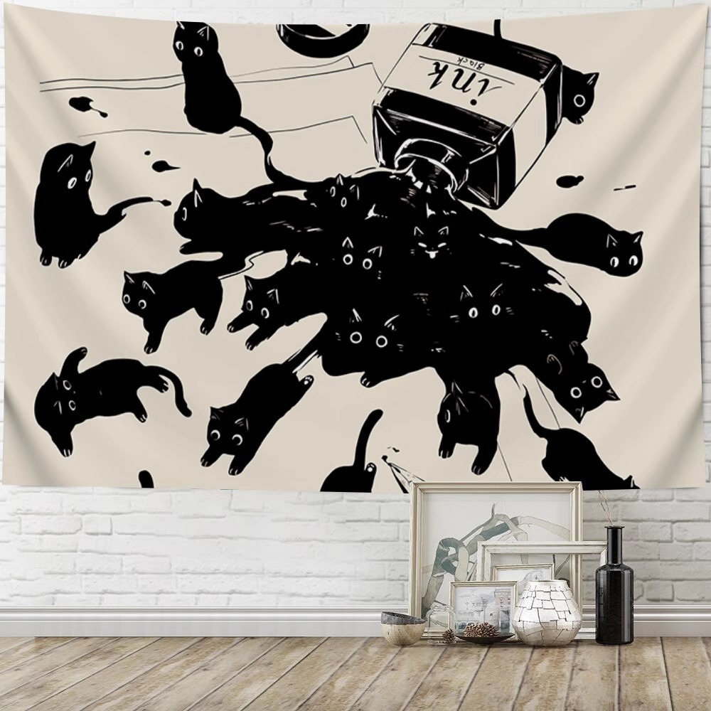 Ins 스타일 매달려 천으로 귀여운 벽 장식 태피스트리 - Home Decor Etsy 리뷰 및 가격