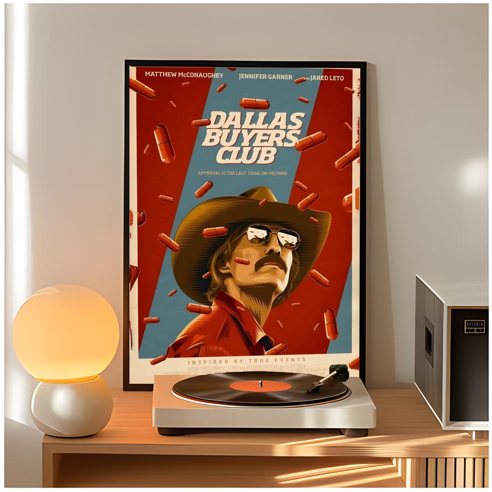 클래식 영화 d-dallas 구매자 클럽 포스터 클래식 - Home Decor Dallas 리뷰 및 가격