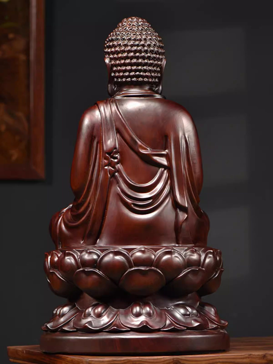 고전적인 흑단 나무와 자단 조각 및 부처님 불상 장식, - Home Decor Brand 리뷰 및 가격