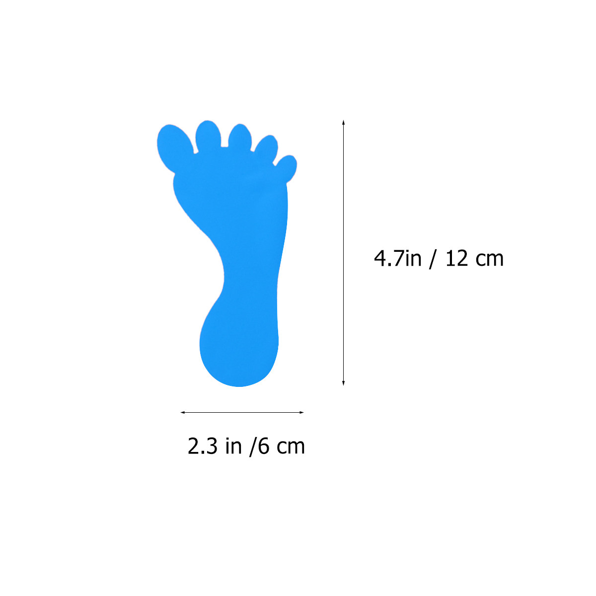 20 쌍 발자국 바닥 스티커 PVC 소재 욕실 액세서리 - Flooring Home Decor 리뷰 및 가격
