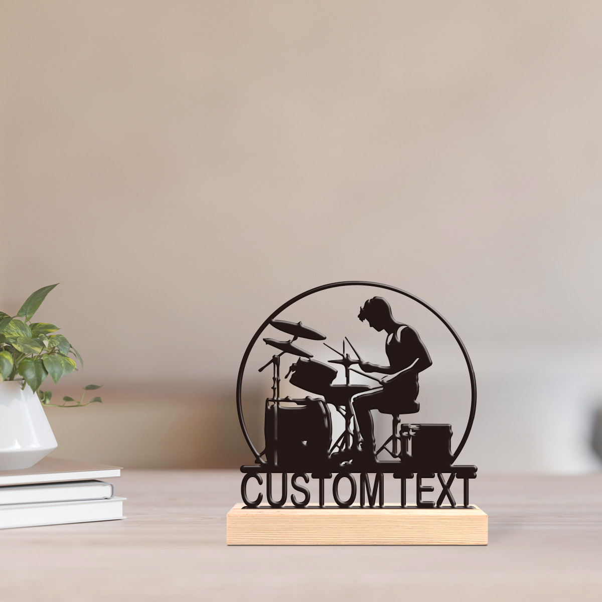 1개의 흥미로운 데스크탑 금속 조각상, 맞춤형 콘텐츠, - Home Decor Unique 리뷰 및 가격
