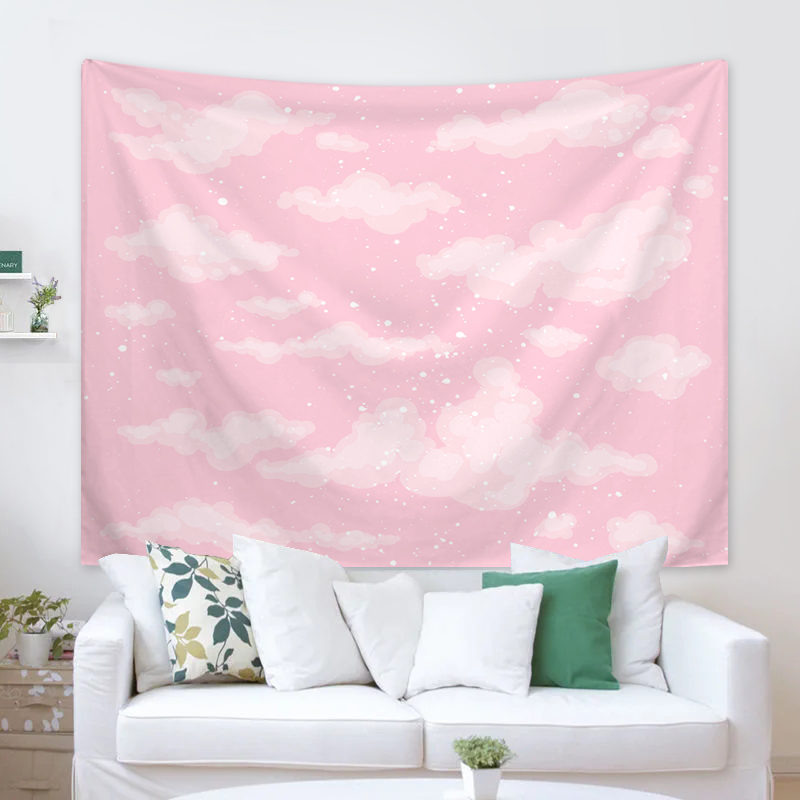 1pc 하늘 구름 태피스트리, 사랑스러운 구름 하늘 태 - Home Decor Brand 리뷰 및 가격