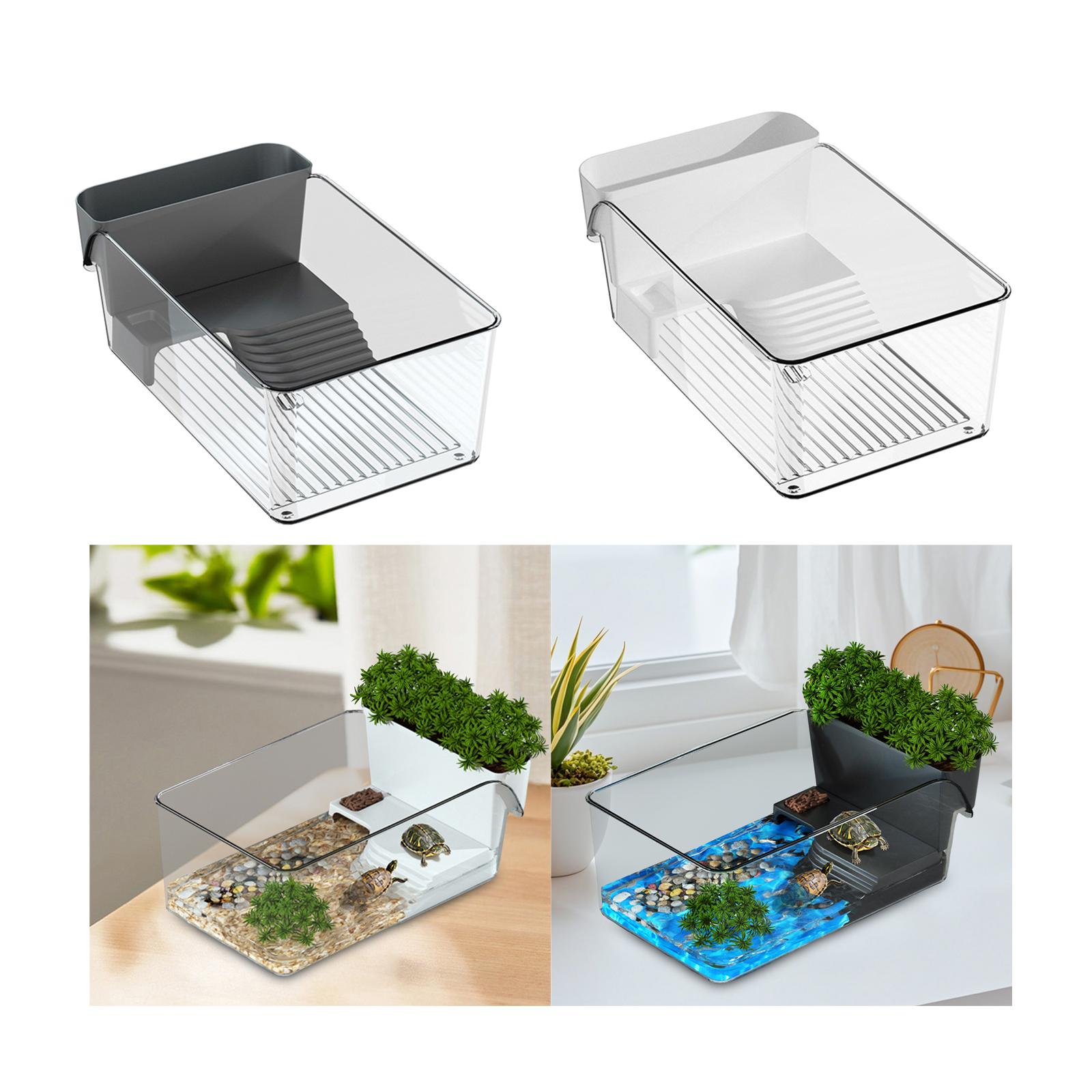 소형 거북이 수족관, 파충류 서식지, 장식용, 가정용  - Home Decor Habitat 리뷰 및 가격