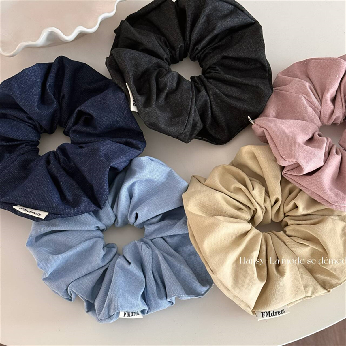 여자와 여자를위한 레이스가있는 대형 데님 더블 레이어  - Home Decor Japandi 리뷰 및 가격