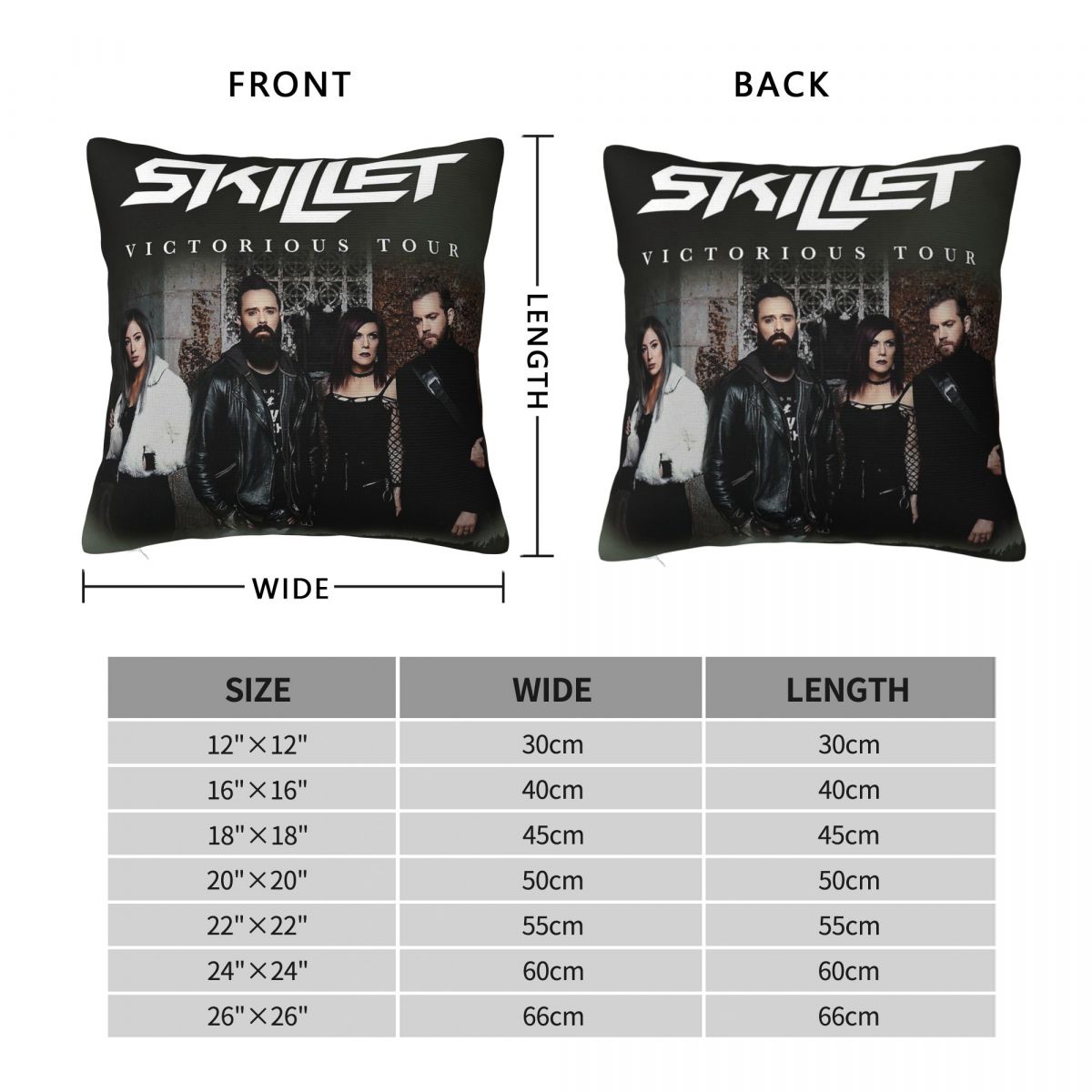 Skillet Band Victorious Tour 베 - Victory Home Decor 리뷰 및 가격