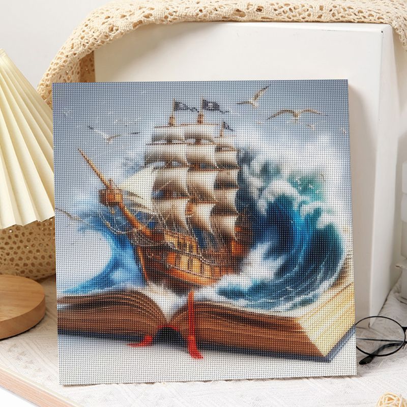 SDOYUNO DIY 다이아몬드 모자이크 책 풍경 키트 - Home Decor Catalog 리뷰 및 가격