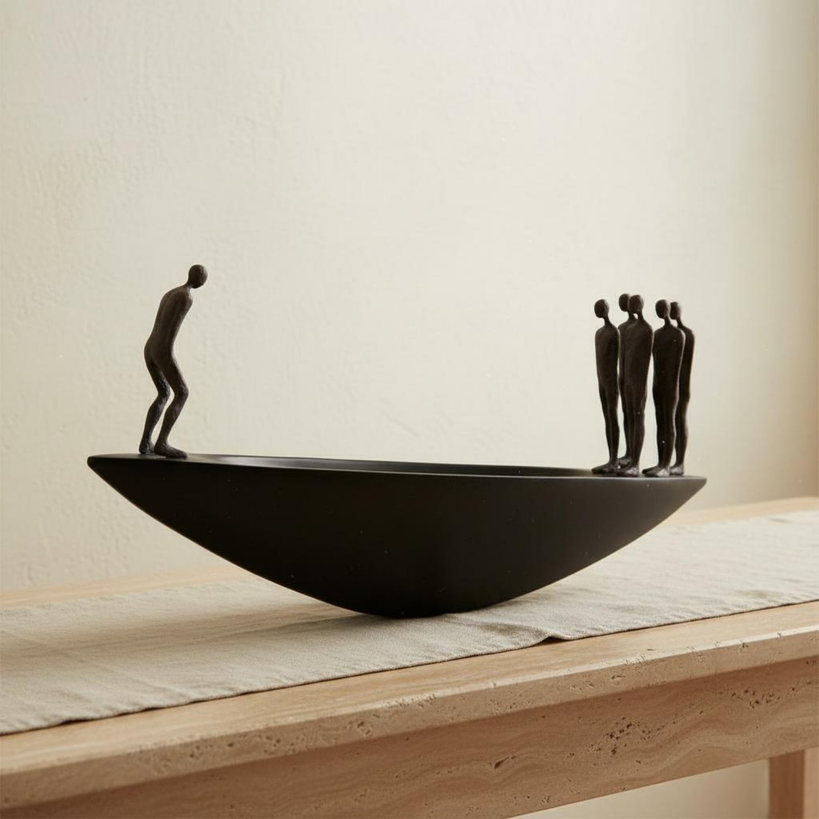 현대적인 레진 범선 조각상, 예술적인 와비사비 스타일  - Home Decor Brand 리뷰 및 가격