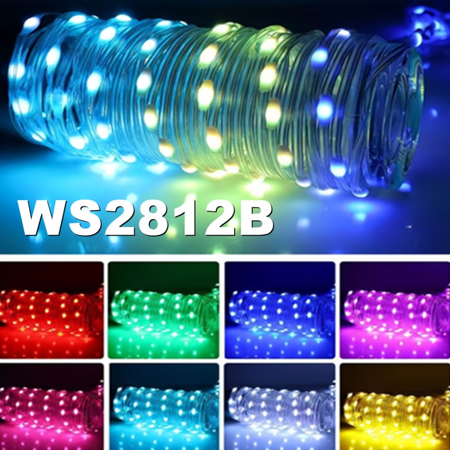 WS2812B LED 빛 문자열 스마트 블루투스 원격  - Home Decor Garland 리뷰 및 가격