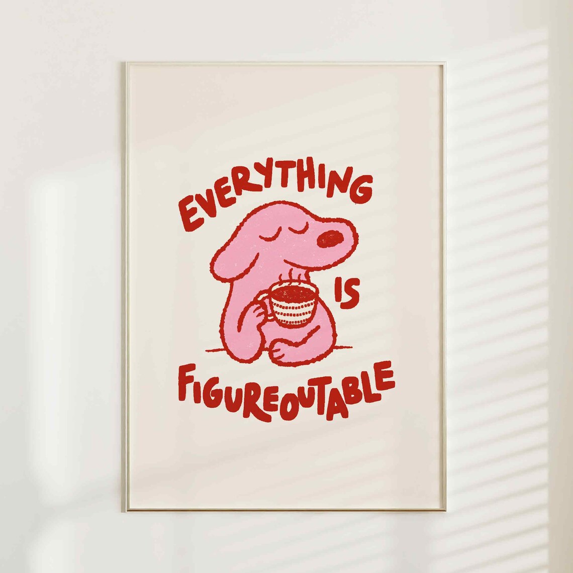 모든 것은 Figureoutable 현대 긍정적 인 벽 - Home Decor Foto 리뷰 및 가격
