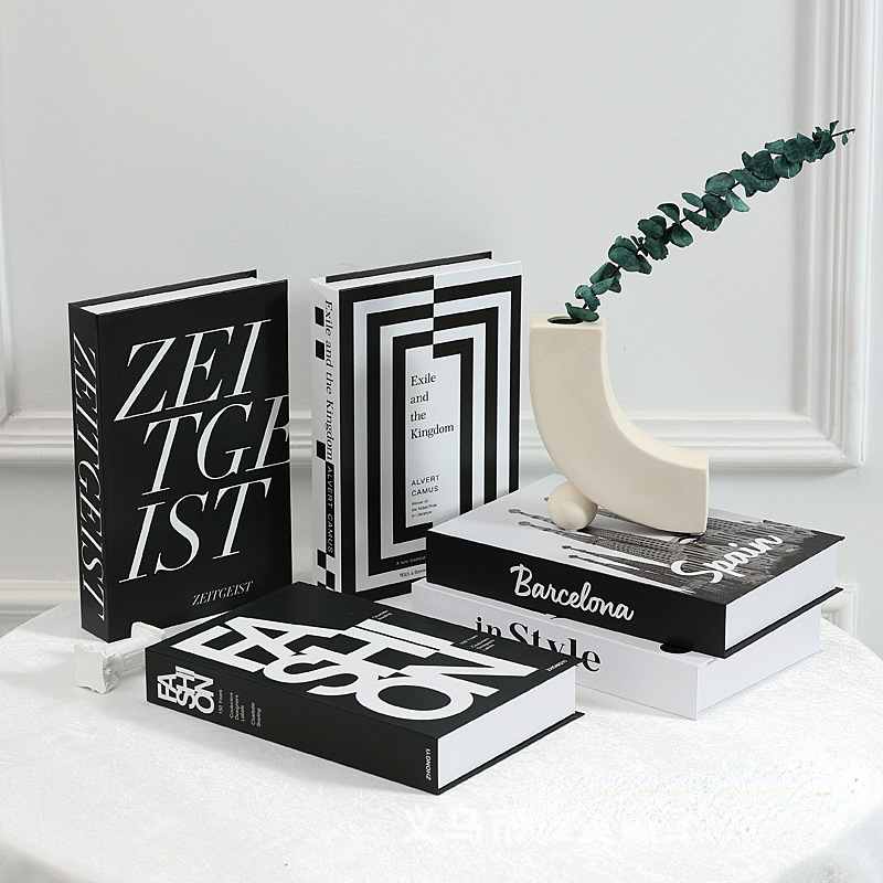 장식용 가짜 책 시뮬레이션 책, 데스크톱 장식품, 커피 - Home Decor Catalog 리뷰 및 가격
