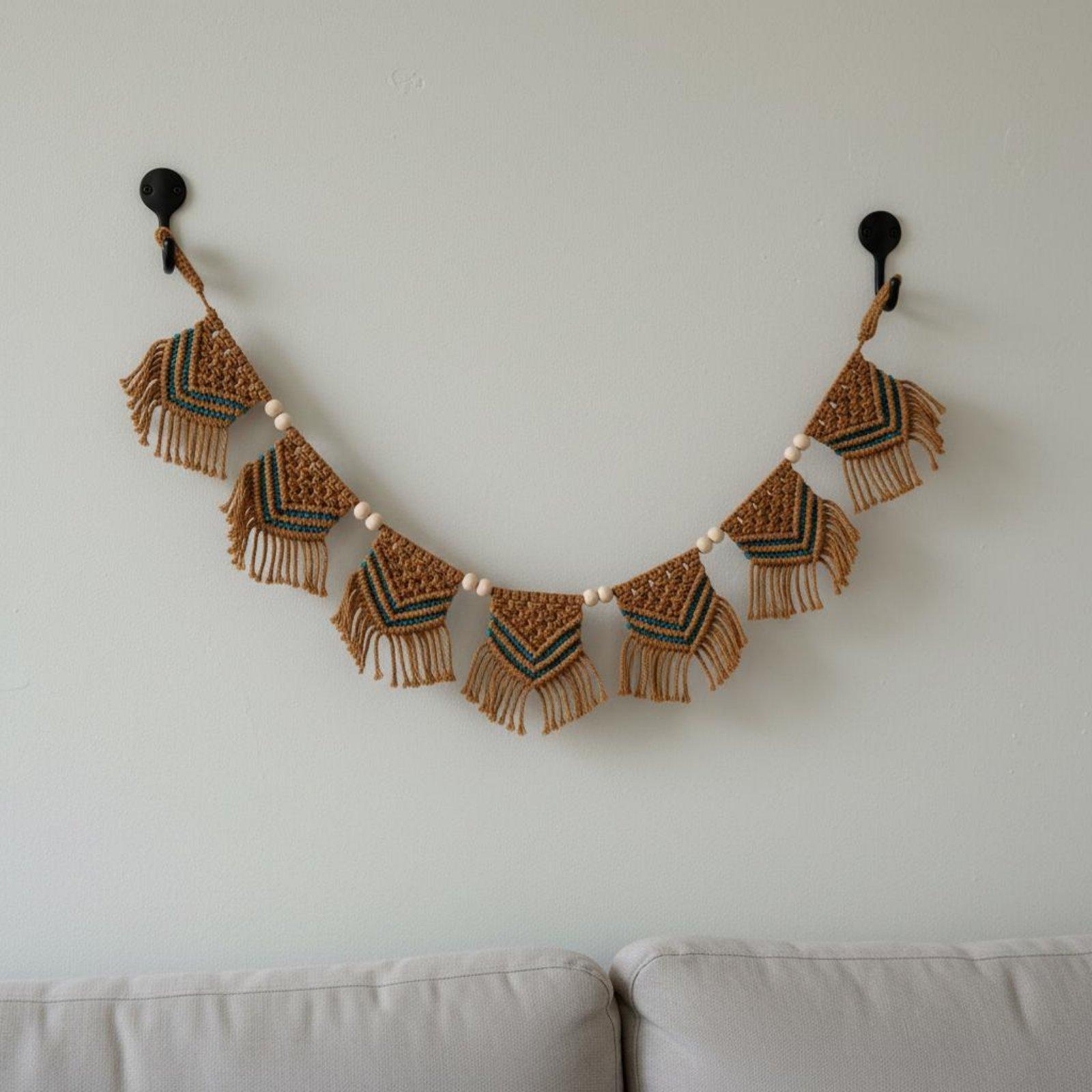 면 태피스트리 보헤미안 프린지 가랜드 직조 벽 장식 페 - Home Decor Garland 리뷰 및 가격