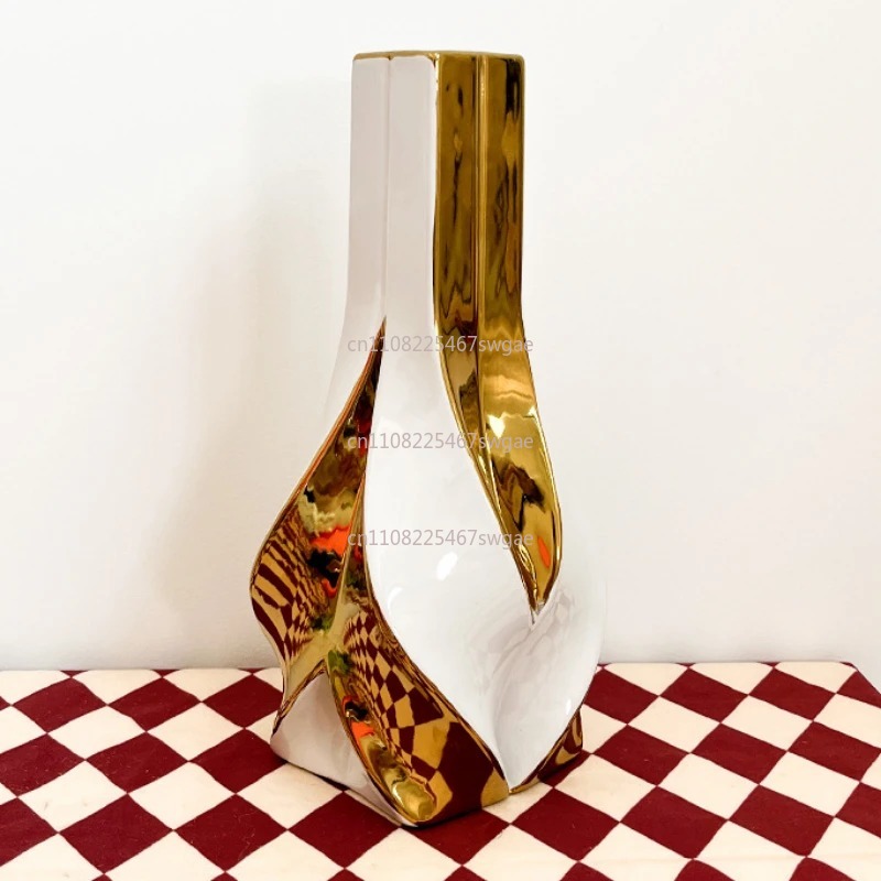 거실 장식용 창의적인 꽃꽂이 장식품 도자기 대형 화이트 - Home Decor Flowers 리뷰 및 가격