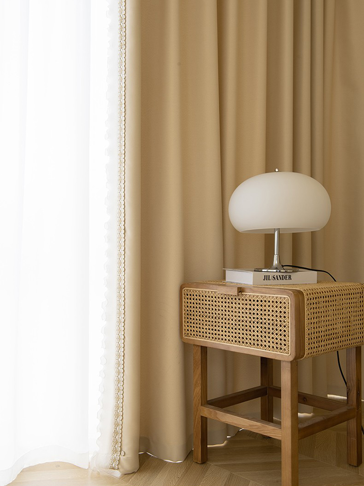 아트 크림 커튼, 프랑스 럭셔리 거실 커튼, 홈 장식, - Home Decor Ig 리뷰 및 가격