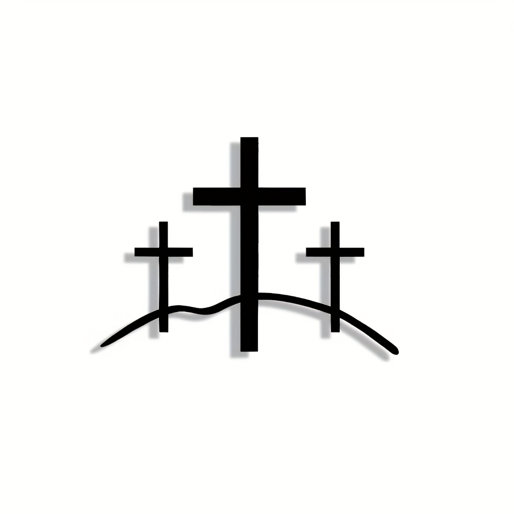 브랜드 메탈 벽 장식 철제 십자가 실루엣 산 모양 장식 - Home Decor Brand 리뷰 및 가격