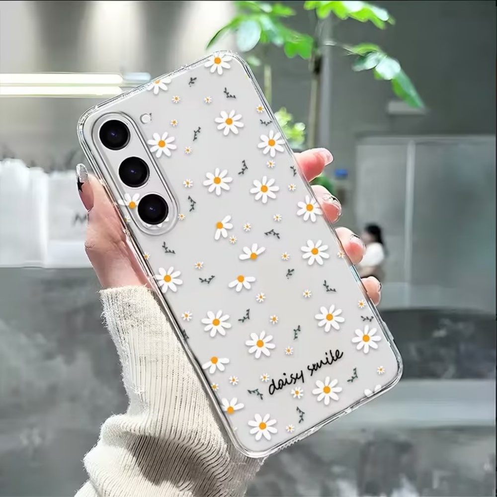노란색 흰색 데이지 꽃무늬 삼성 갤럭시 A73 A72  - Home Decor Yellow 리뷰 및 가격